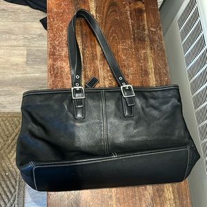 Large Coach bag/tote.